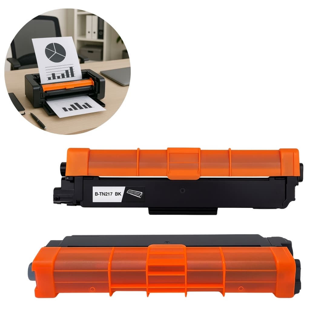 Cartucho de Toner Compativel Para Impressora B-TN217BK