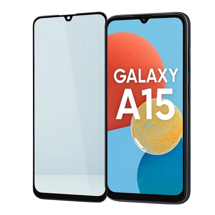 Película 3D Samsung Galaxy A15 – Proteção de Tela Anti-Risco e Cobertura Completa