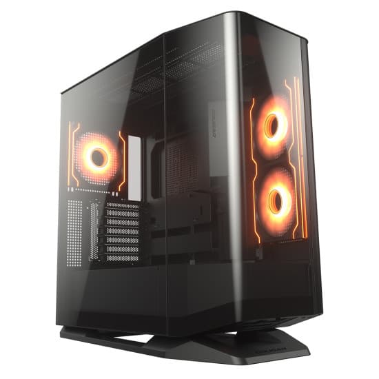 Gabinete Gamer Cougar, FV270, RGB, Lateral de Vidro, Mid-Tower, 4x Fans, Black - 3858M60.0005