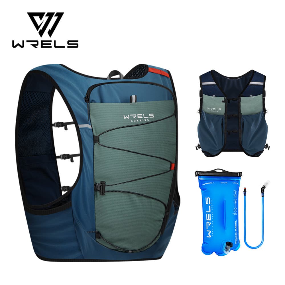WRELS Mochila Para Montanhismo Ao Ar Livre Colete De Hidratação Esportiva Multifuncional Homens E Mulheres # 916