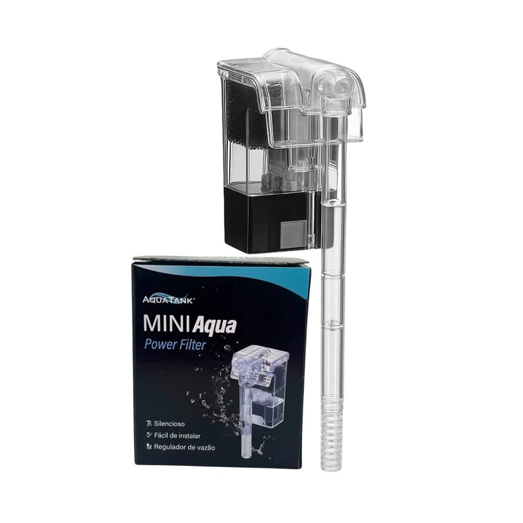 Filtro Aquario Hang-on Mini Hf250 Externo Aquatank 127v