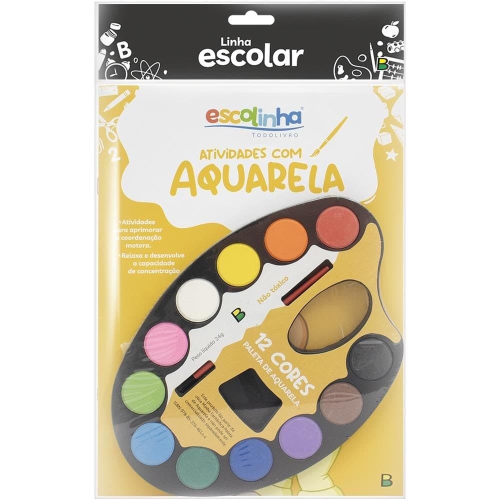 Linha Escolar Livro-Kit Aquarela (Escolinha) autor BrasiLeitura