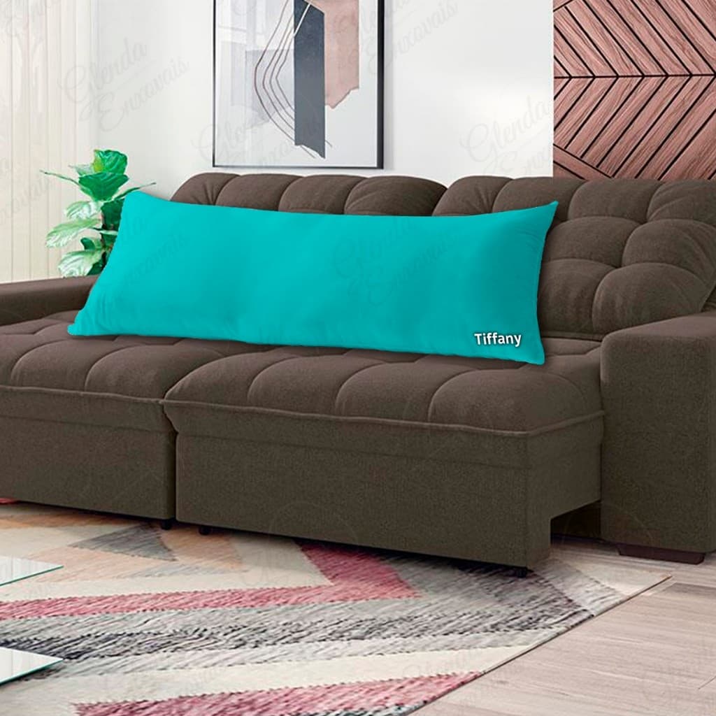 Kit 3 pçs - 2 Fronhas Lisa e 1 Capa Para Almofada De Corpo Xuxão - XS
