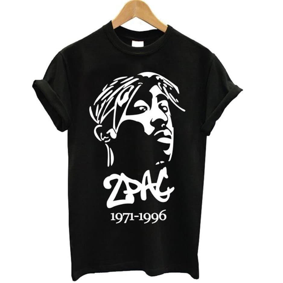 Camiseta Unissex Oversized Plus Size Feminina Masculina   Unissex  2pac Hip-hop  tupac musica Streetwear
