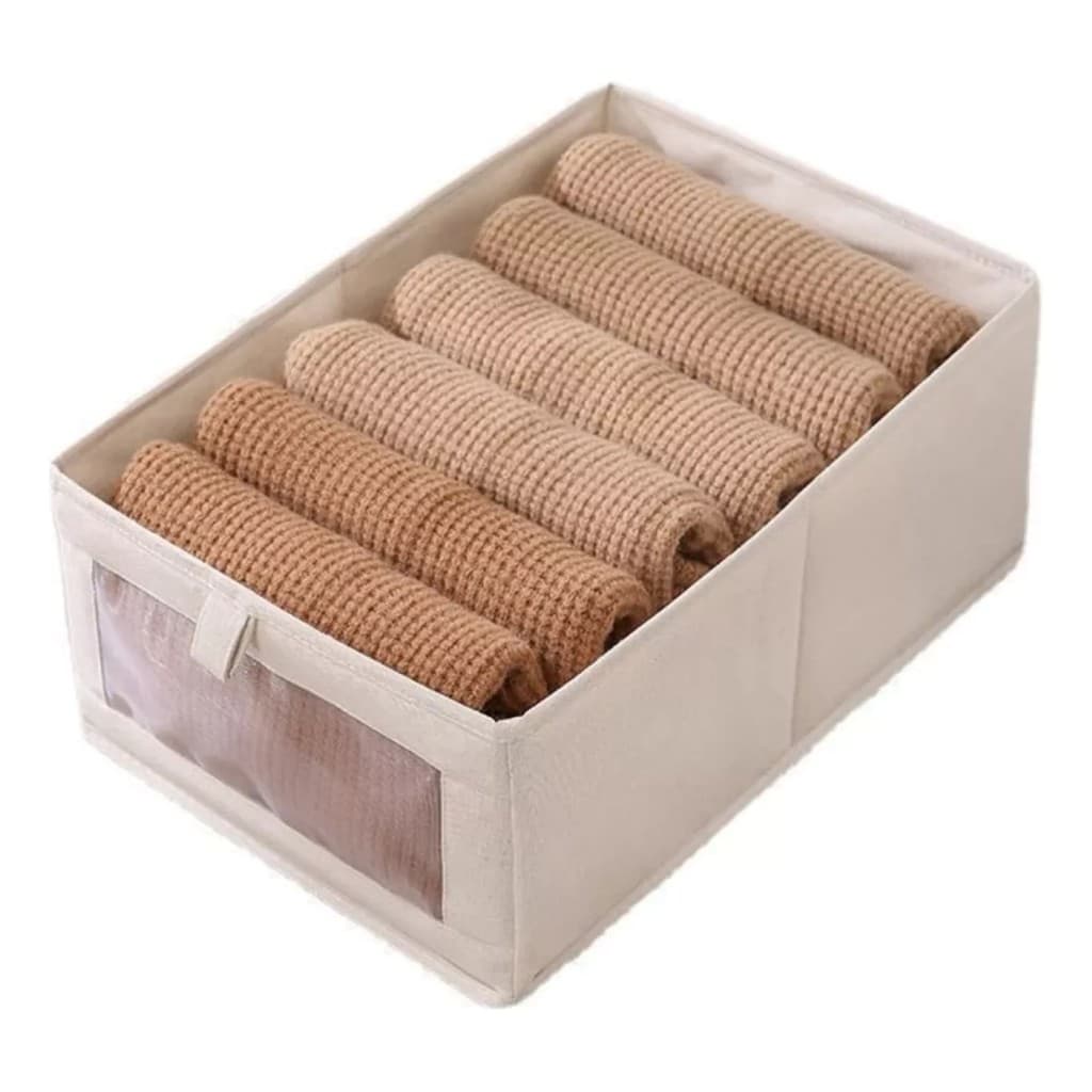 Organizador de Guarda-Roupa Dobrável Grande para Roupas e Calças – Alta Qualidade, Reforçado, Espaçoso