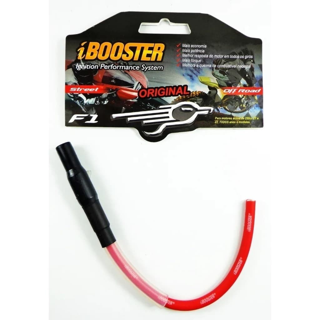 Cabo De Vela Ibooster F1 Yamaha Fazer 250 Tenere Lander Xtz2 VERMELHO