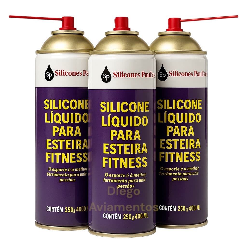 lubrificante para esteira e bicicleta ergométrica em spray 400 ml