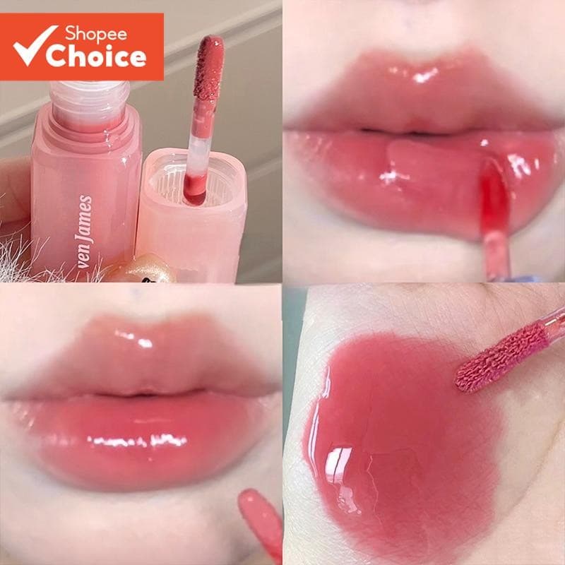 Balde de Gelo Espelho de Gelo Tender St Brilho Labial Hidratante de Longa Duração Esmalte Labial