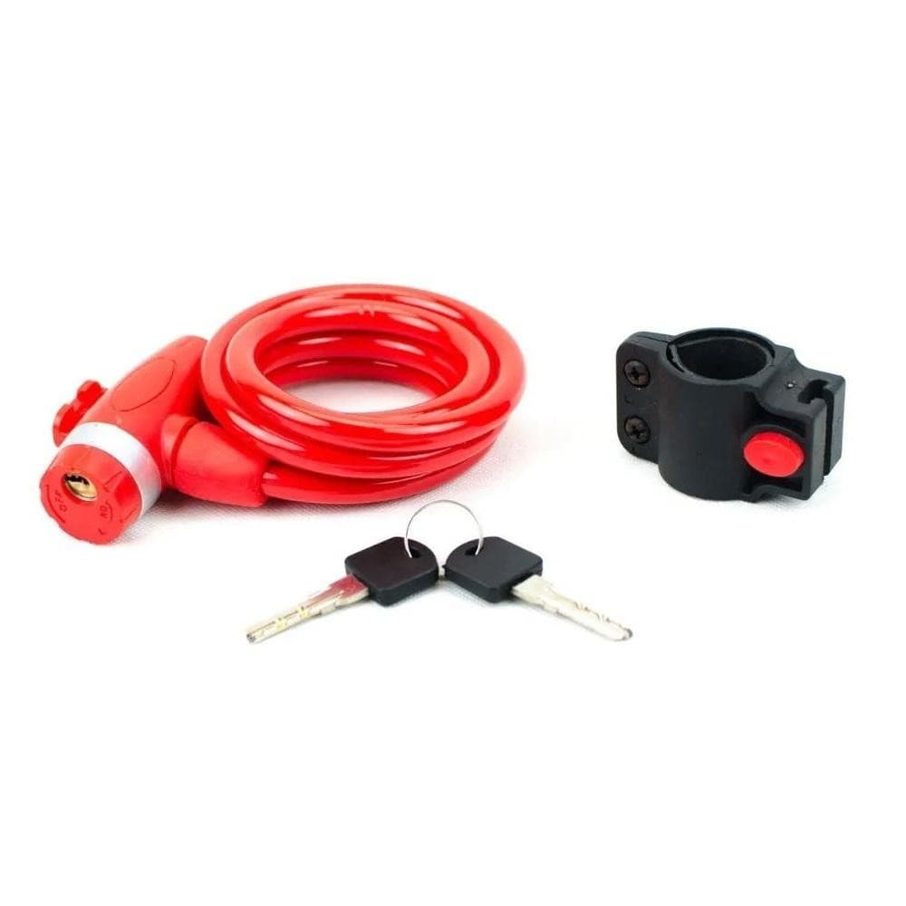 Cadeado De Segurança Para Bicicleta C/ Chave Multlock Kombat