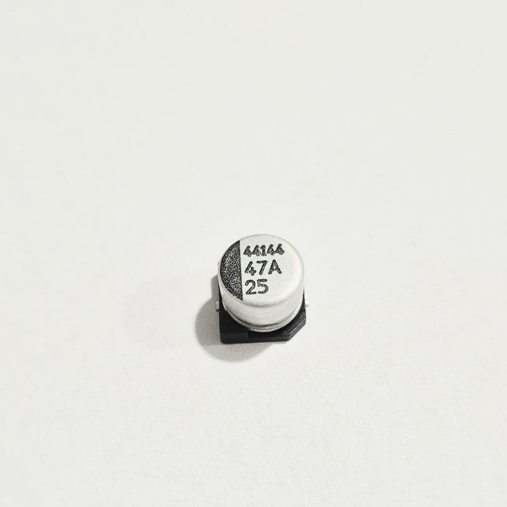 6 X Capacitor Eletrolitico SMD Aluminio 47uFx25V 6.3X5.4