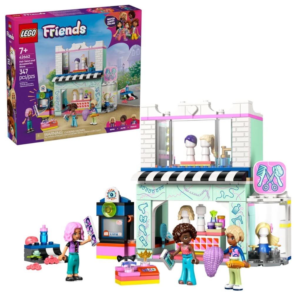 Friends Lego Salão de Cabeleireiro e Loja de Acessórios 42662 - LEGO
