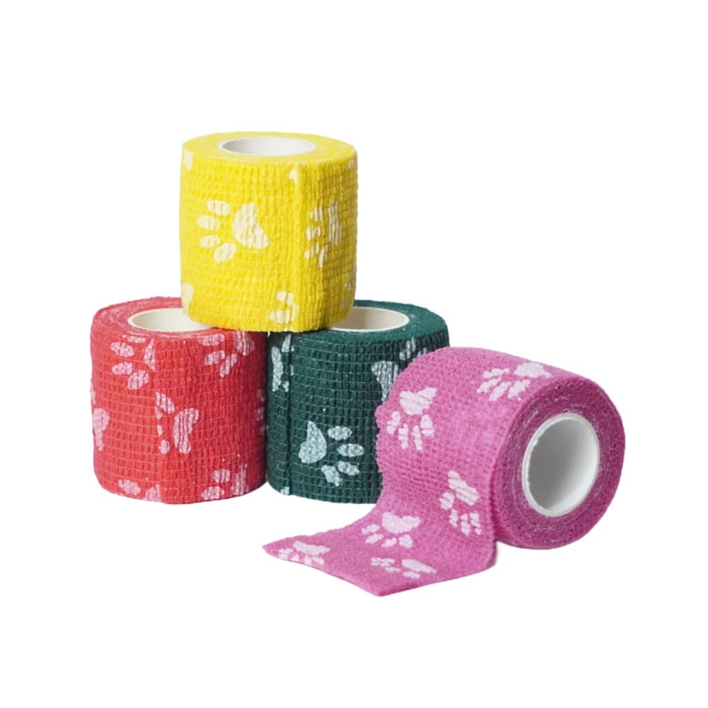 Kit 10 Bandagem Atadura Elástica 5 Cm - Tipo Coflex Vetrap