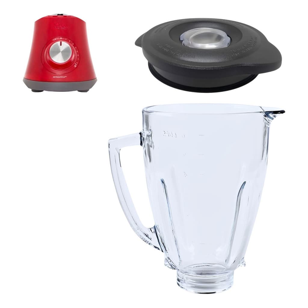 Combo Copo Redondo Compatível Com Osterizer Super Chef + Tampa