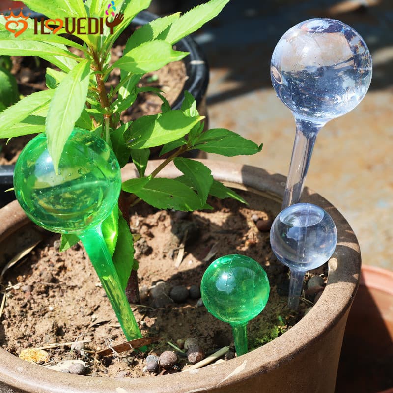 Globos De Rega De Plantas Para Proprietários De Férias E Ocupados | Sistema Automático De Irrigação Por Gotejamento Com