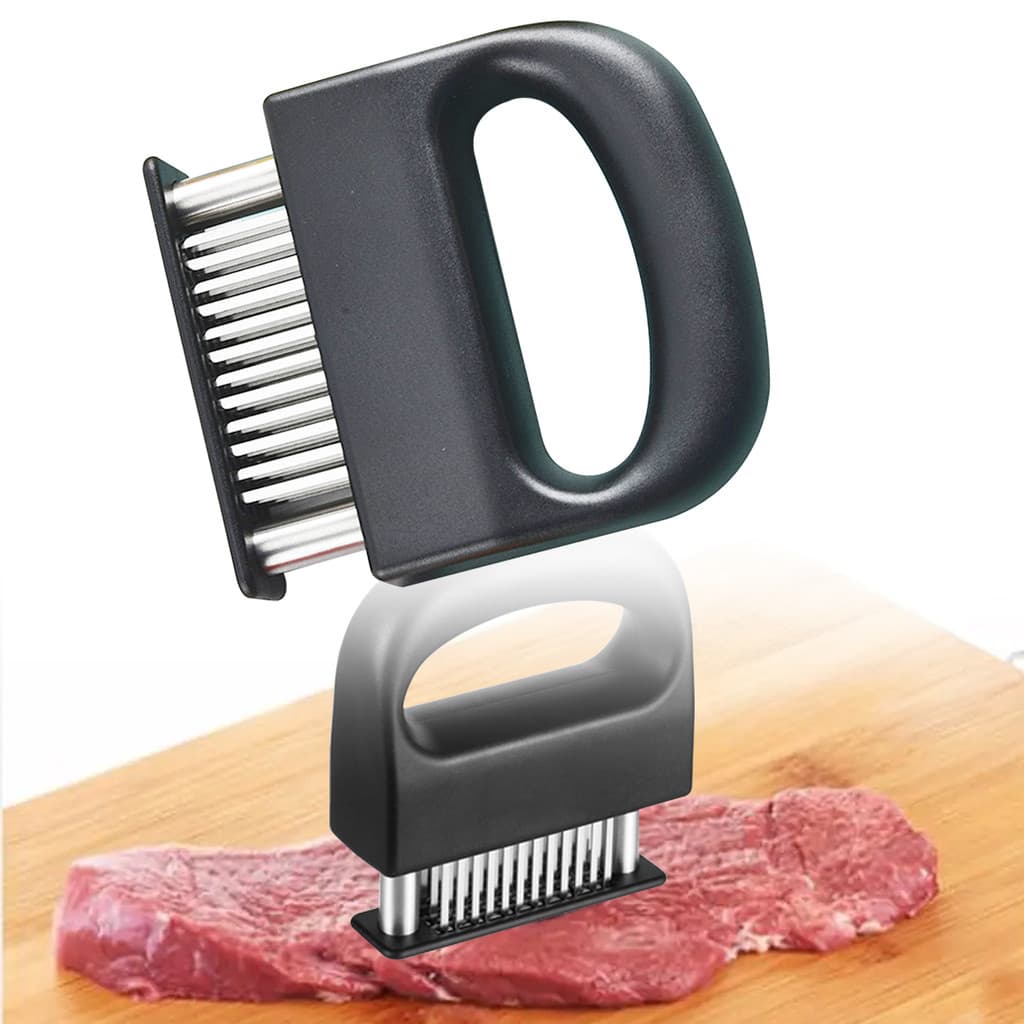 Amaciador De Carne Zaylily , 48 Agulhas De Aço , Amaciante Bife , Ferramentas De Cozinha , Martelo , Gadgets