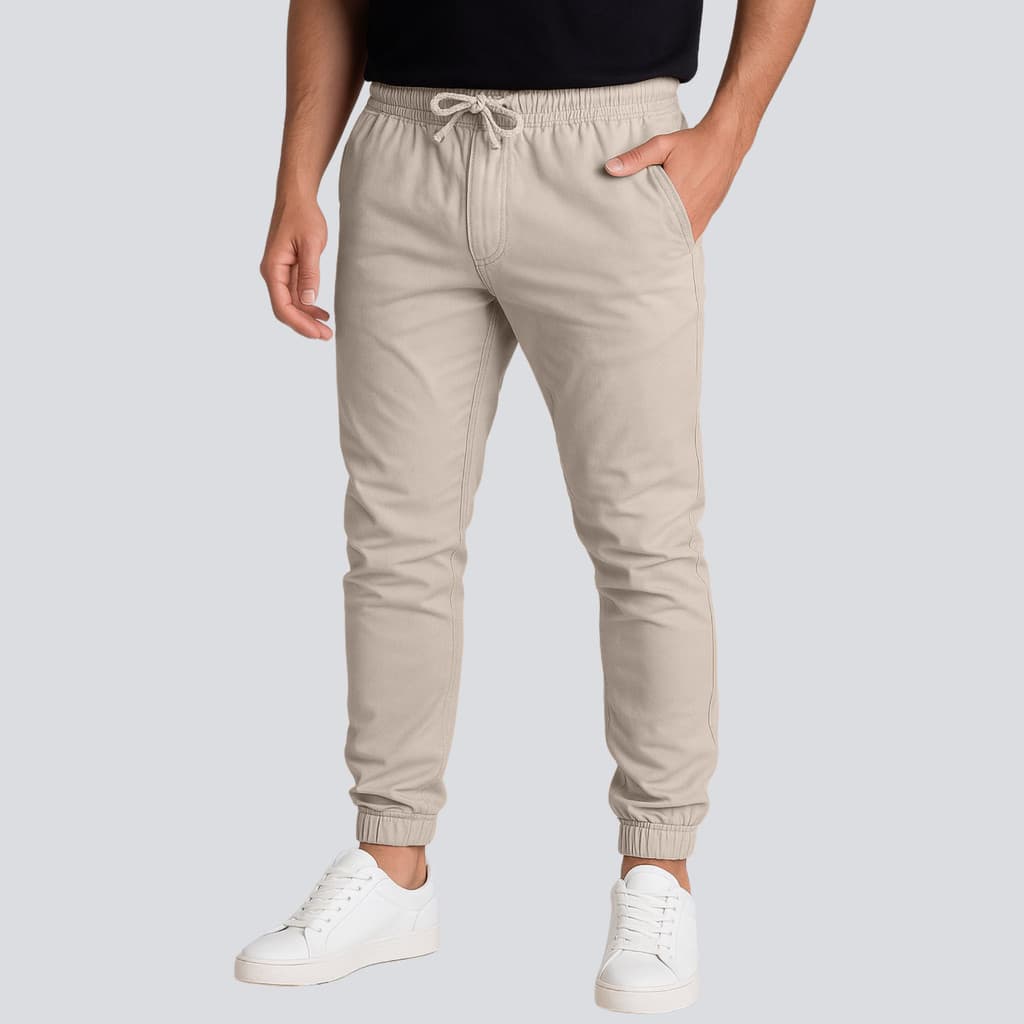 Calça Masculina Jogger Sarja Calça Brim Premium