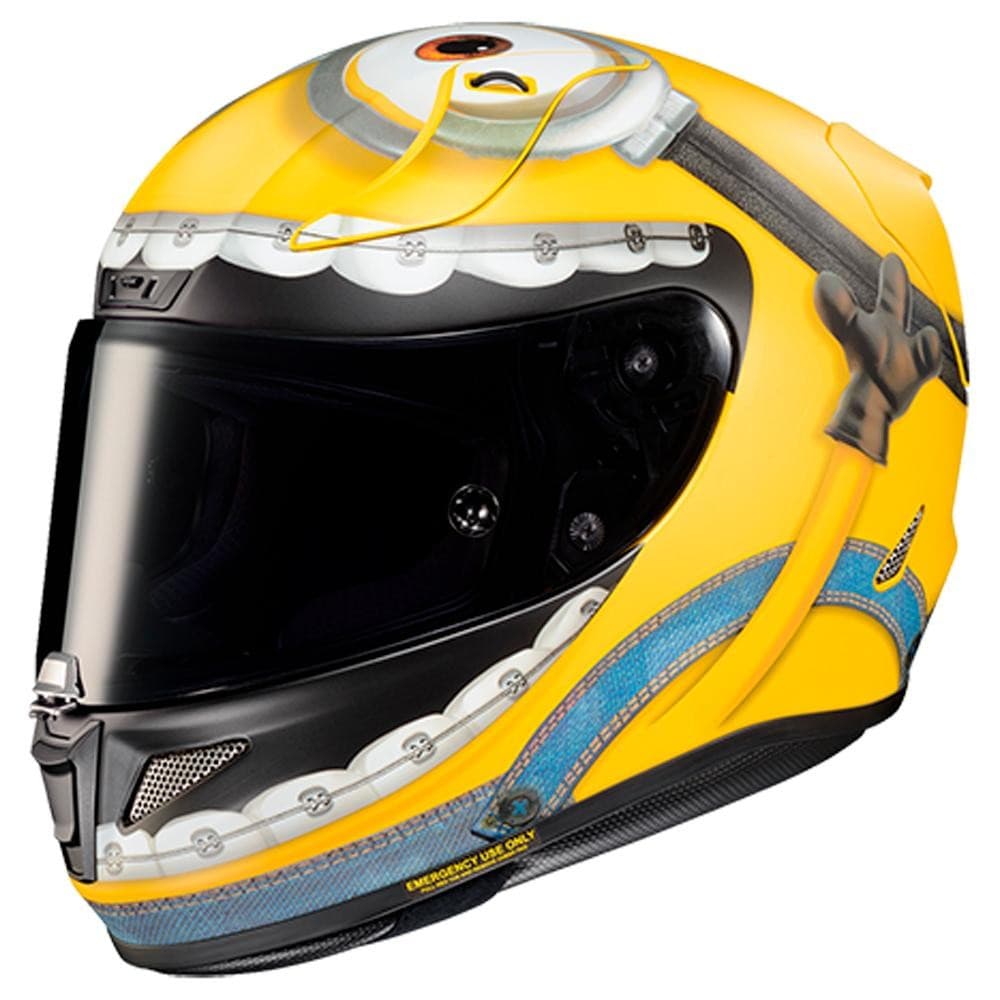 Capacete Hjc Rpha 11 Minions Otto Amarelo 58 [F016]