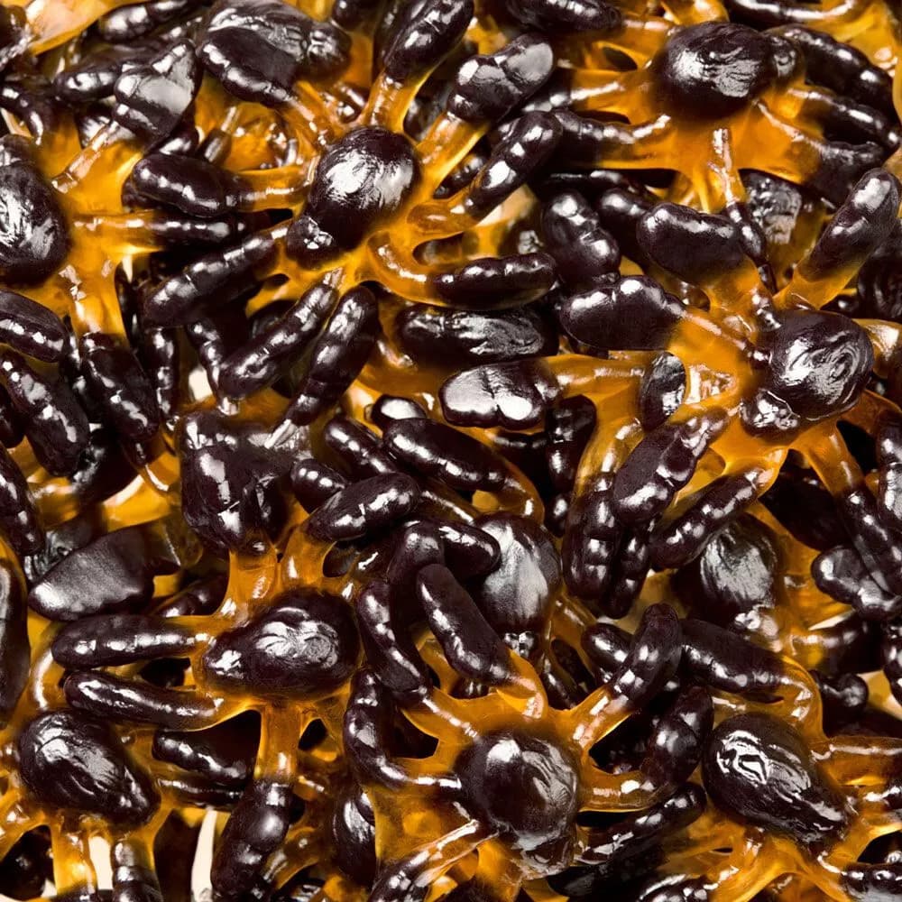 Fini Bala Gelatina Aranha 500g Sabor Pessego e Amora