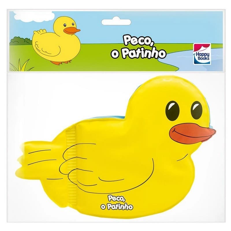 Livro de Banho - Amigos da Água - Peco, o Patinho