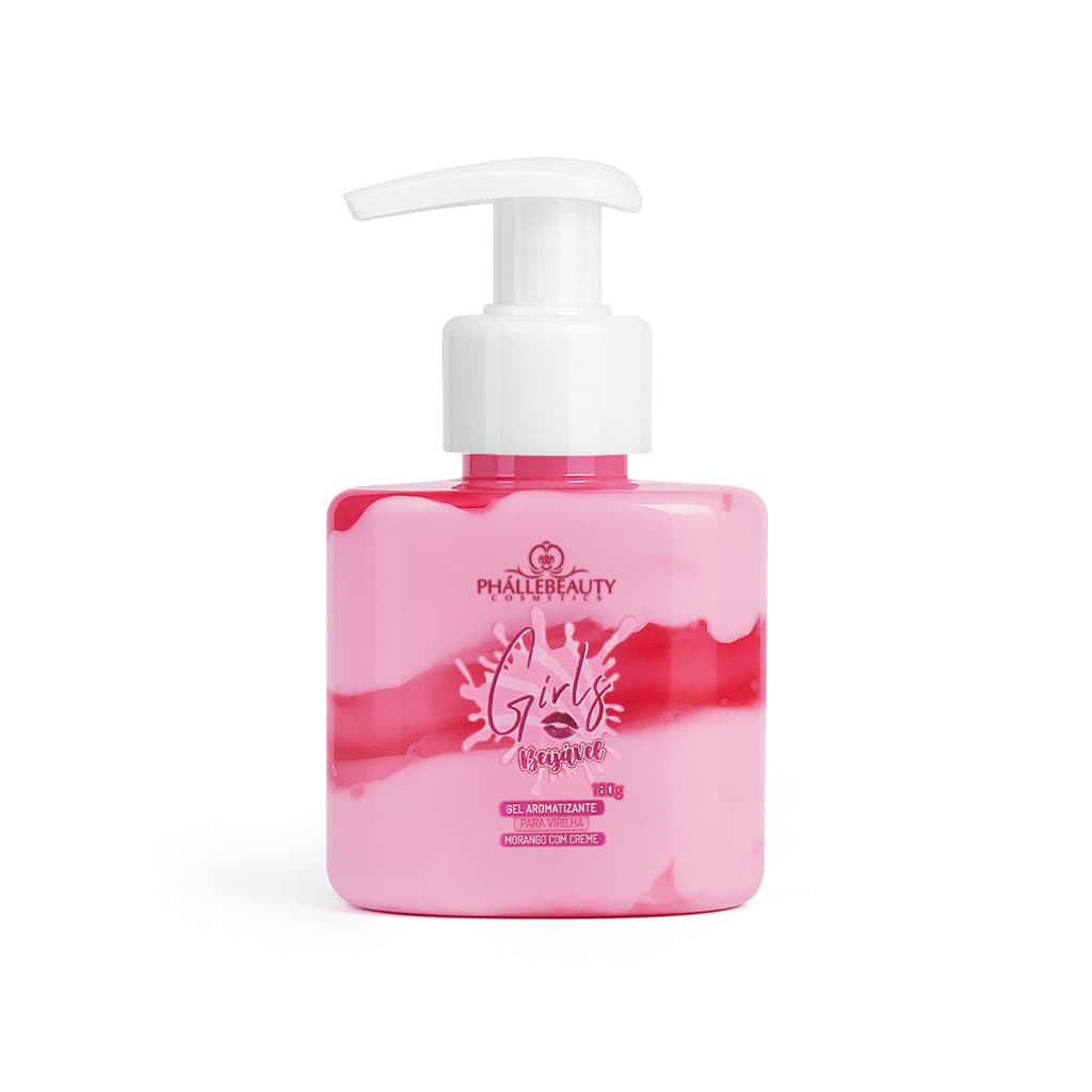 PHALLEBEAUTY GEL AROMATIZANTE MORANGO COM CREME