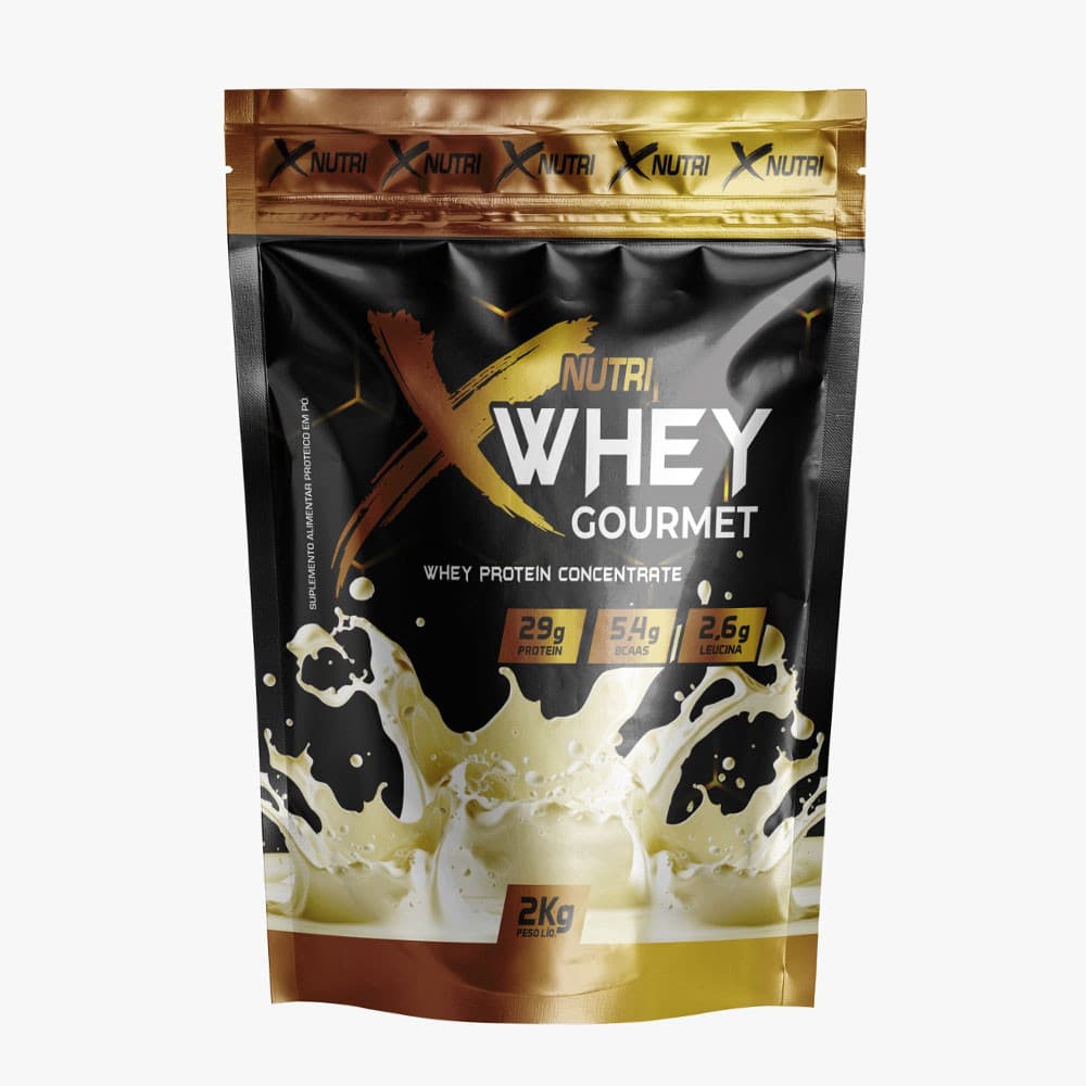 Whey Protein Gourmet X Nutri 2Kg Novos e Deliciosos Sabores