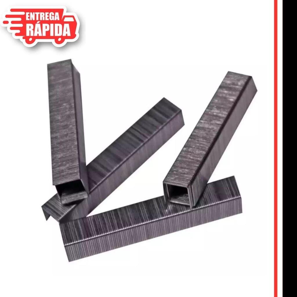 8.000 Grampos Para Grampeador Madeira Tapeceiro 8mm