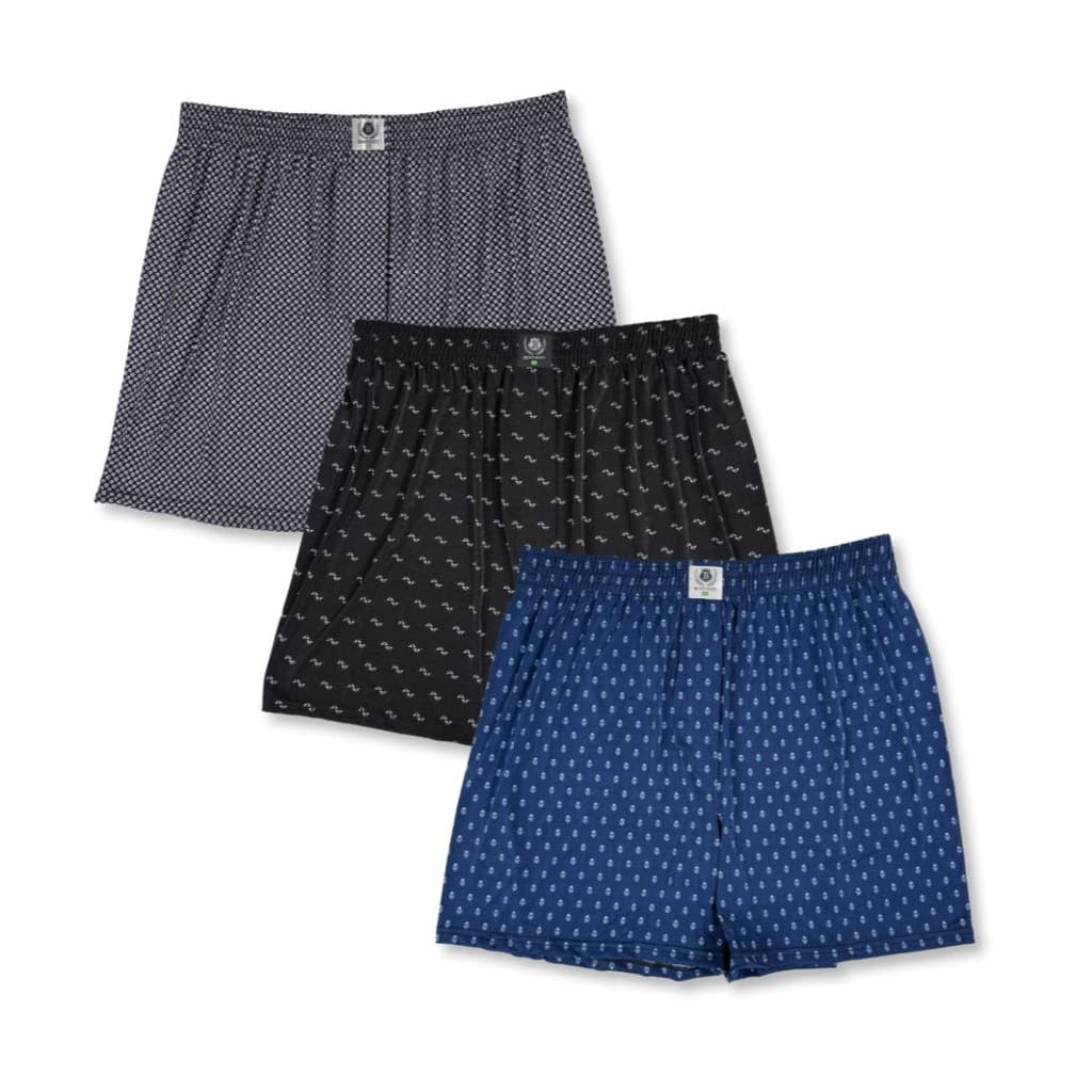 Kit 3 Cueca Samba Canção Short de Dormir Bemthley