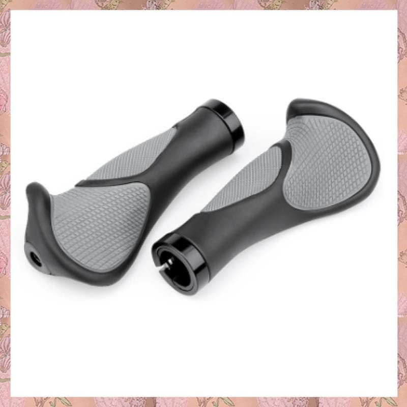 Manopla Com Trava Modelo Ergonômica Comfort Cor Preto c/ cinza