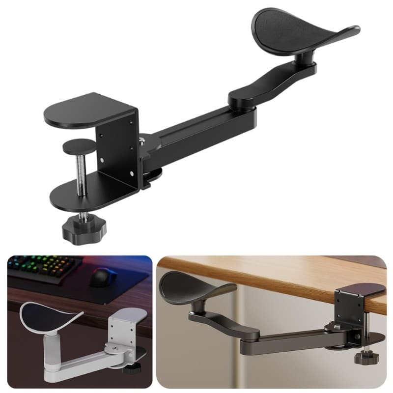 Suporte De Braço De Mesa Flexível HL Com Almofadas Respiráveis Para Uso Casual Diário