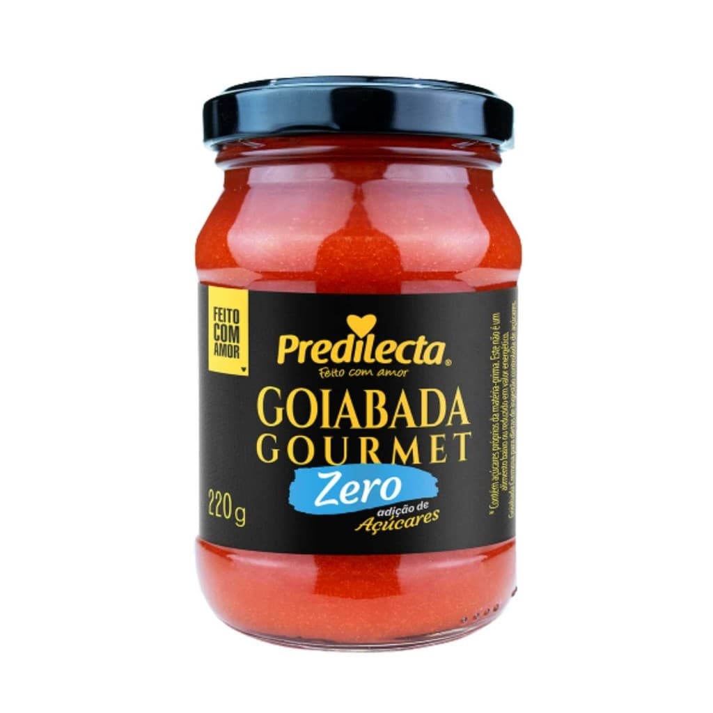 Goiabada Cremosa Gourmet Zero Açúcar - Predilecta 220g