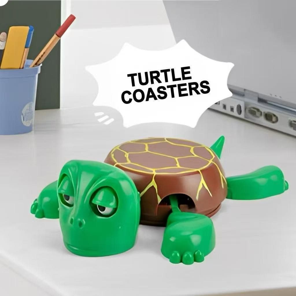 Porta-copos de Tartaruga - Descaso de copos Divertido Decoração Vários Modelos Linha Premium!