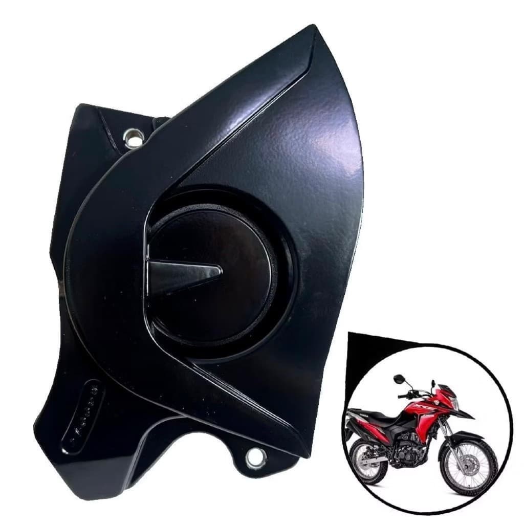 Tampa Pinhão XRE 190 - 2016 á 2024. PRETO/ MOD. ORIGINAL.