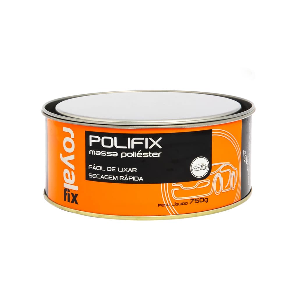 Massa Poliester Polifix 750g Royal Fix