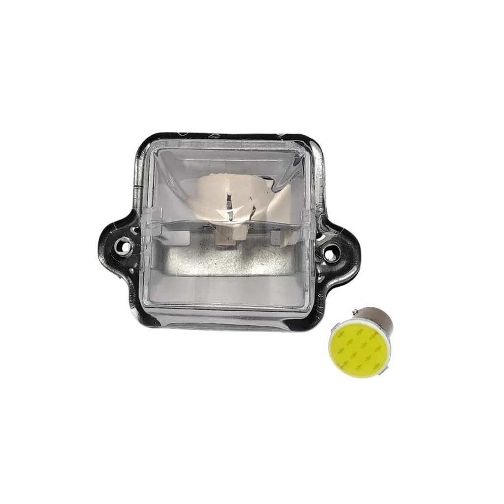 Luz Placa Fusca 1967 68 69 70 71 72 73 74 75 76 1977 Com Led