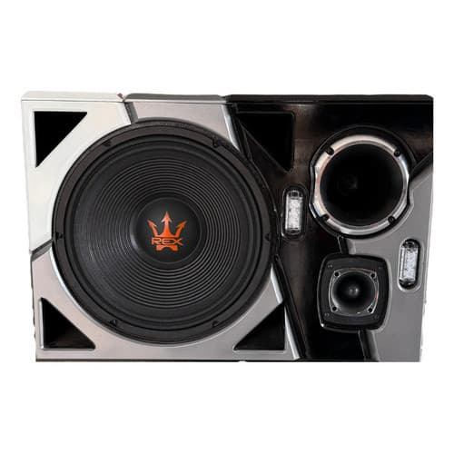 Caixa Som Automotivo Trio 15p Som Automotivo Rex 400w