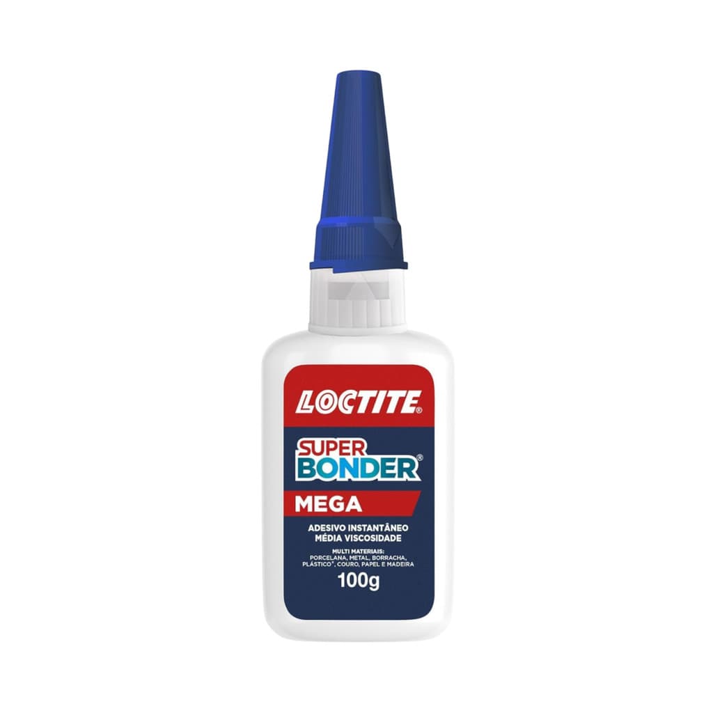 Cola instantânea Loctite Super Bonder Mega 100g