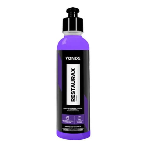 Restaurador Revitalizador Plásticos Restaurax 240ml Vonixx