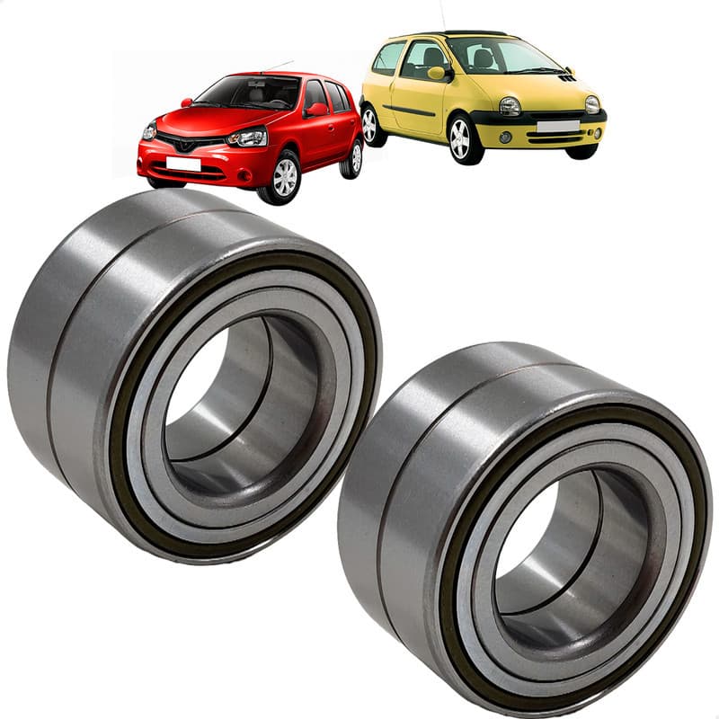 Par Rolamento Roda Dianteiro Clio 1.0 8v 16v E Twingo 1.0 1.2 8v De 1999 Até 2014