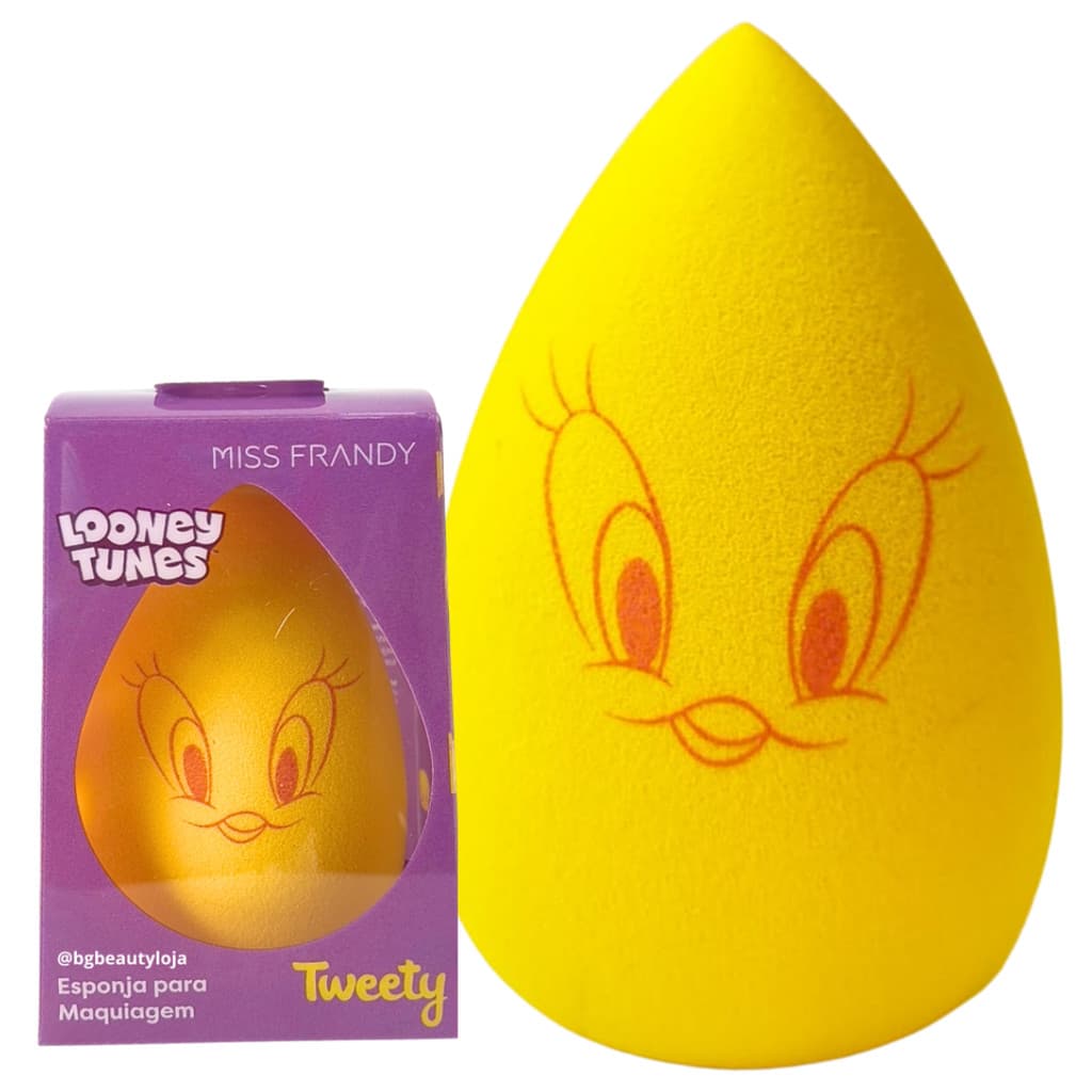 Esponja Grande Big Piu Piu Miss Frandy Maquiagem Gota Tweet