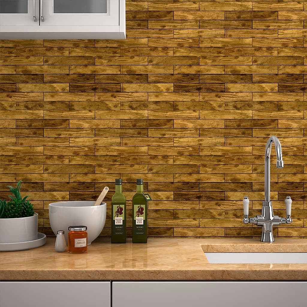 Papel de Parede Madeira Rustica Vinil Adesivo Lavável Para Quarto Sala e Cozinha Cimento Industrial