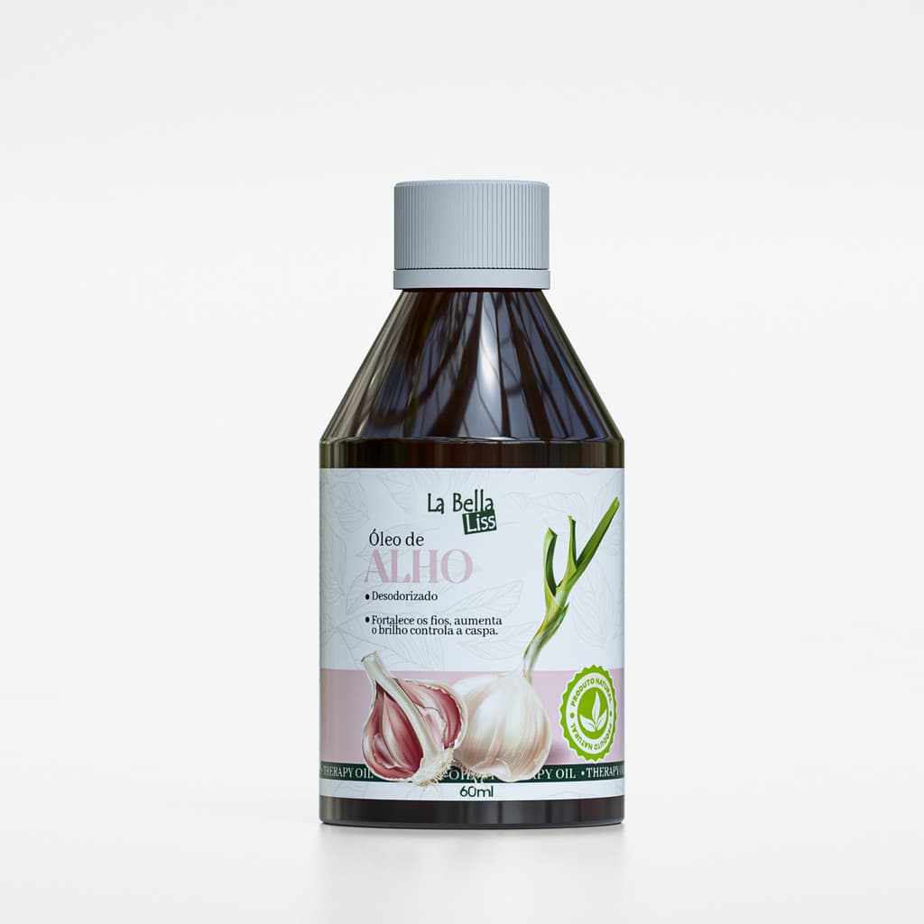 La Bella Liss - Óleo Capilar Reparador de Alho | Tratamento Capilar - 60ml