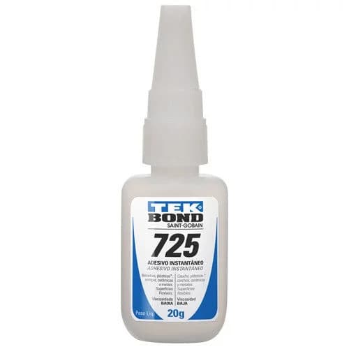 Adesivo Instantâneo Baixa Viscosidade 20g 725 Tekbond