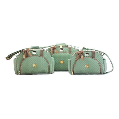 Kit Bolsa Maternidade Bebe Personalizada - G, M, P, Trocador - Linha Pópeti