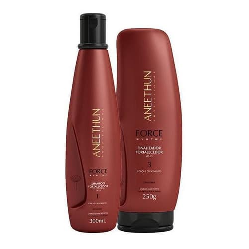 Kit Aneethun Force System Shampoo E Finalizador E.B