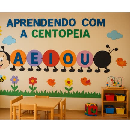 CENTOPÉIA DE VOGAIS PARA ALFABETIZAÇÃO