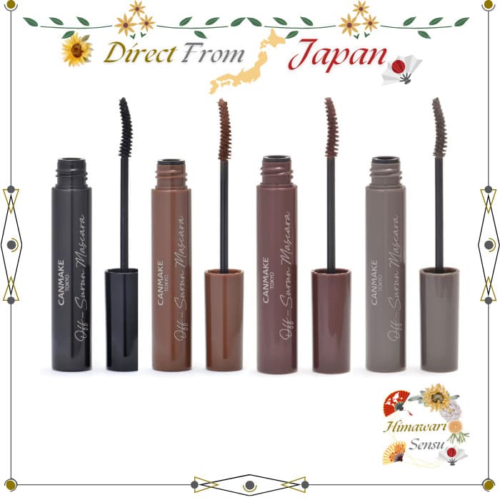 Canmake Off Surun Mascara Waterproof Smudge-Proof Curl-Keep Film Type【 Direct from Japan 】