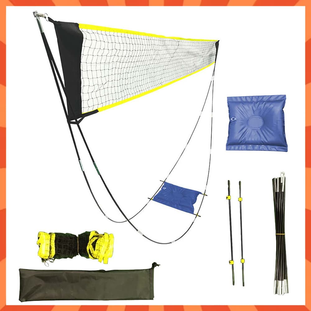 Rede de tênis Badminton rede portátil ao ar livre rede de vôlei 160x290cm