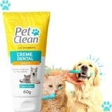Creme Dental Pet Clean para Cães e Gatos 60g