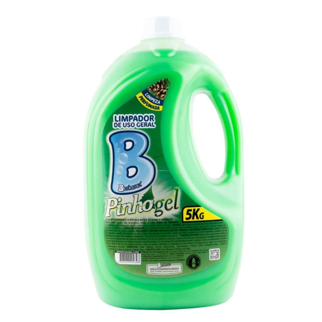 Desinfetante Pinho Gel Barbarex 5 litros