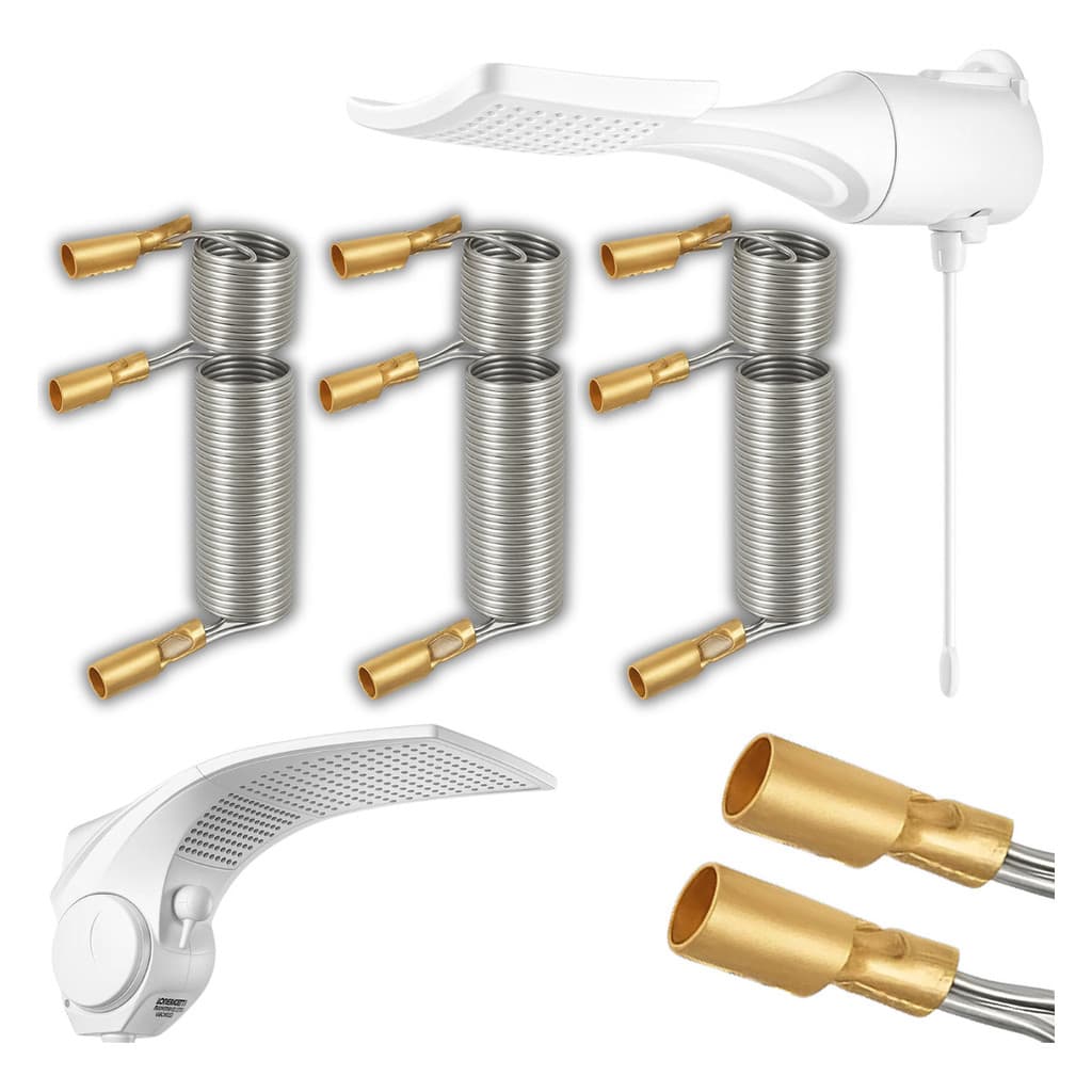 Kit Resistência Duo Shower Turbo Quadra Plus Eletrônica 127/220v 5500/7500w Ducha MultiTemperatura